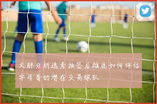 文胖分析选秀抽签后雄鹿如何评估字母哥的潜在交易球队